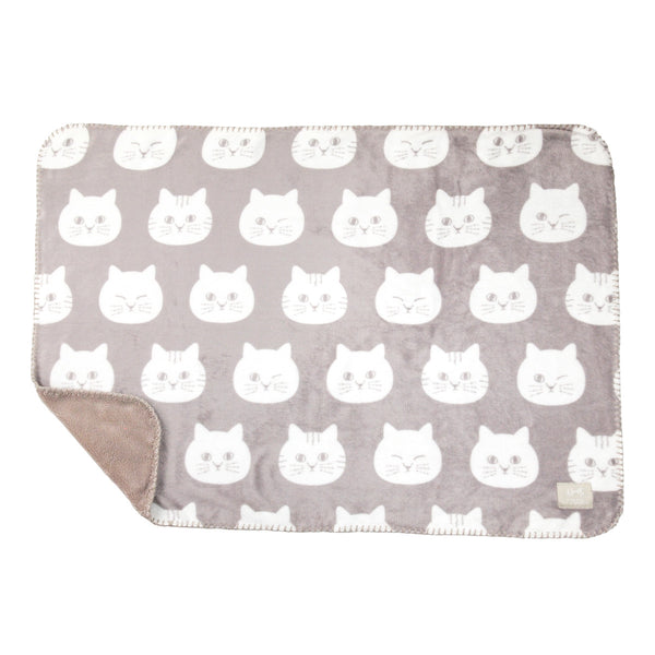 ひざ掛けにゃふにゃふ70×100cmネコ