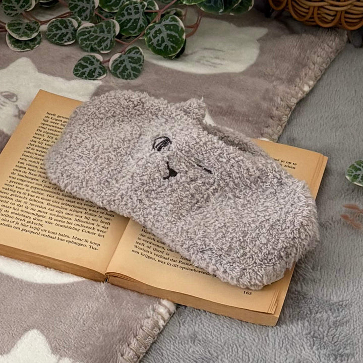 アイピローにゃふにゃふネコ安眠電子レンジ