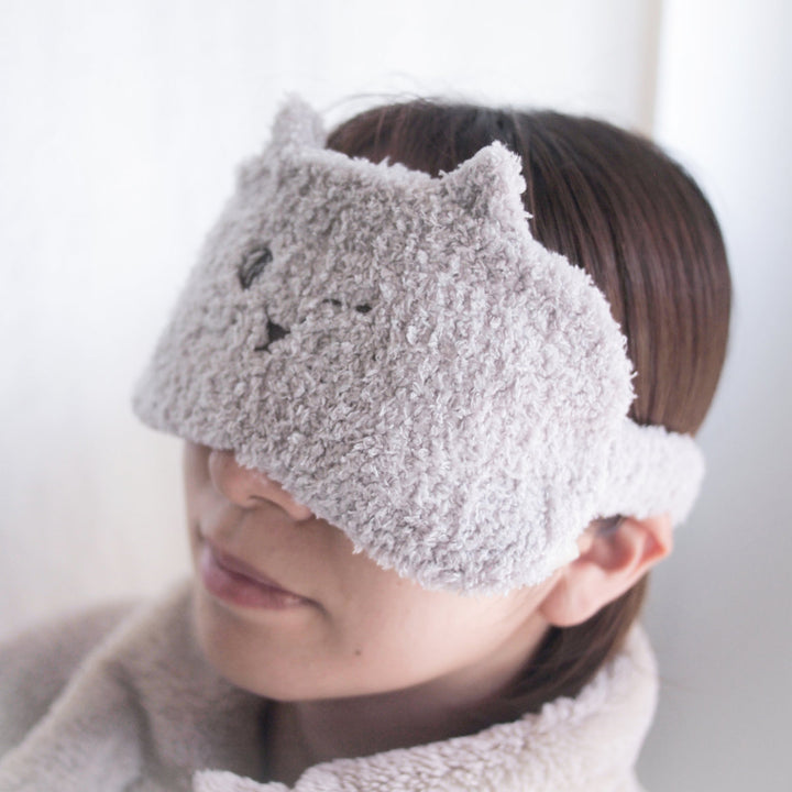 アイピローにゃふにゃふネコ安眠電子レンジ