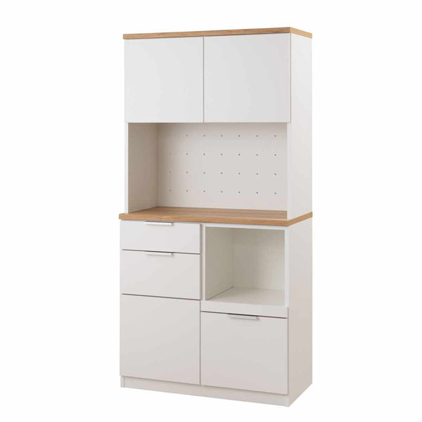 キッチンボード幅89.5cmコンセント付フルスライドレール日本製