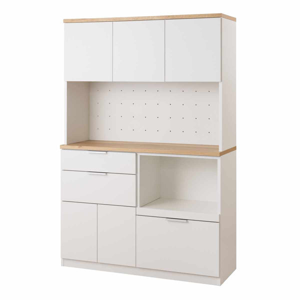 キッチンボード幅120cmコンセント付フルスライドレール日本製