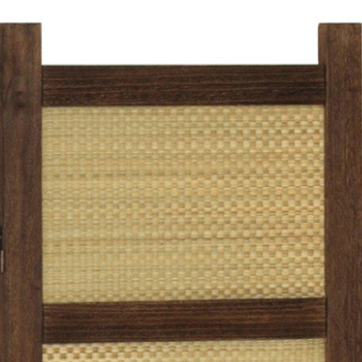 衝立高さ152.5cm3連焼桐い草360度調節完成品