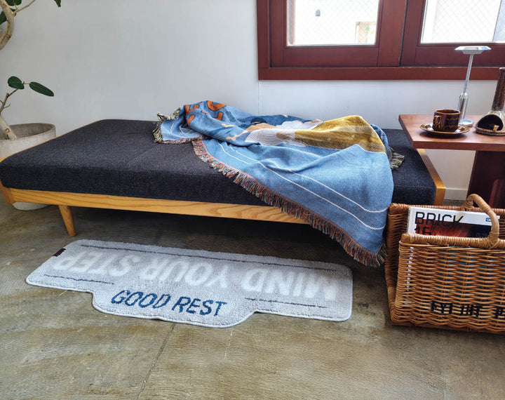 玄関マットタフティールミナスマットマインドユアステップ光る