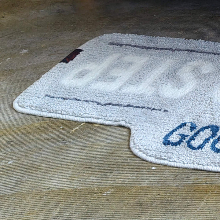 玄関マットタフティールミナスマットマインドユアステップ光る