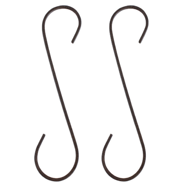フックL30cmジョセフアイアンロングS字フック2本入り