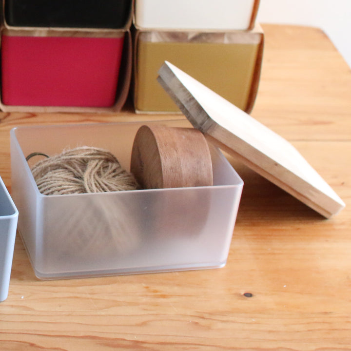 収納ボックスKITOHAKOふた付き小物入れ幅15×奥行11×高さ8cm日本製