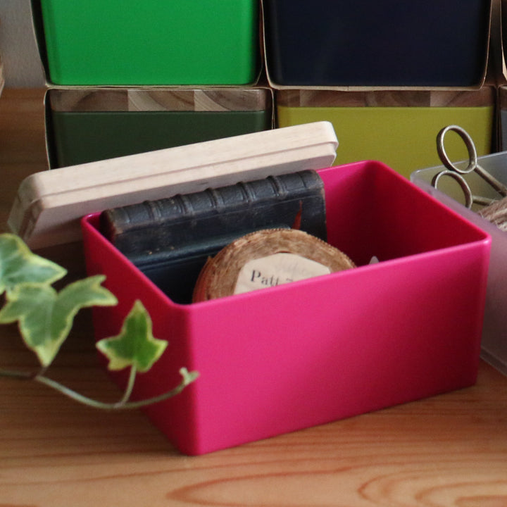 収納ボックスKITOHAKOふた付き小物入れ幅15×奥行11×高さ8cm日本製