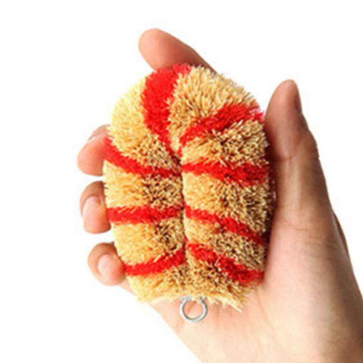 たわし亀の子束子日本製シマシマミニサイズコンパクト