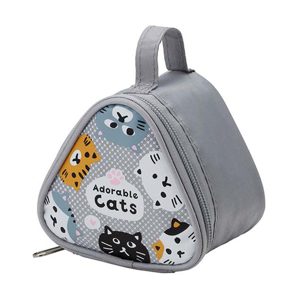 保冷おにぎりケースネコのあつまり2個用保冷