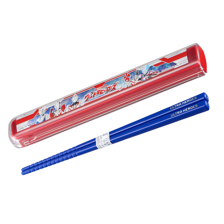 箸箱セットウルトラヒーローズ引フタ箸箱セット16.5cm
