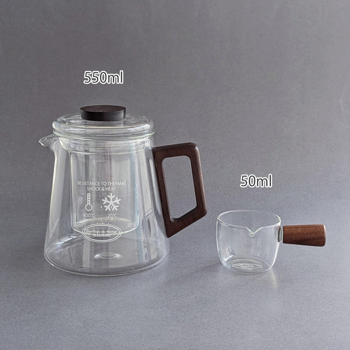 コーヒーサーバー550mlWOODENHANDLEPOT