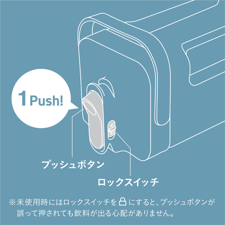 ピッチャー3.5L冷蔵庫に入れたまま注げるジャグMEGATANK