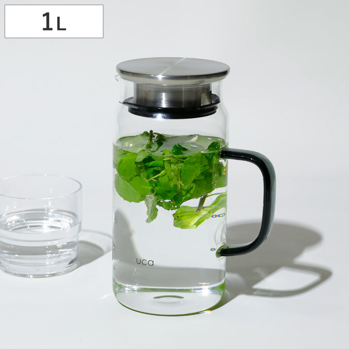 ピッチャー1LLOG耐熱ガラスウォータージャグ1.0