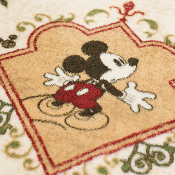 ラグ180×180cmミッキーマウスフランネル
