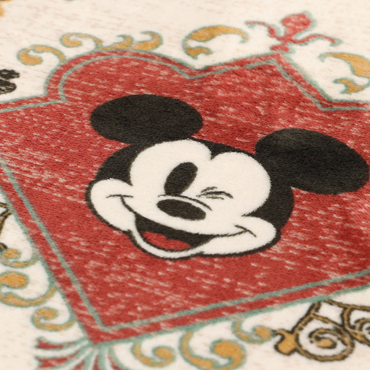 ラグ180×240cmミッキーマウスフランネル