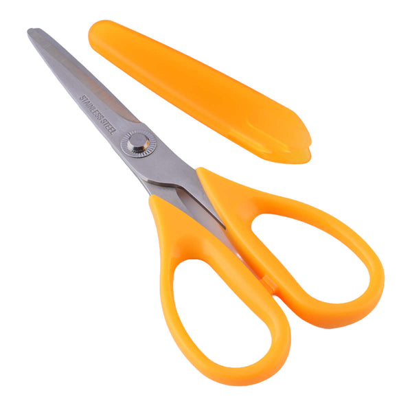 ハサミキャップ付き先丸はさみ幼児学童