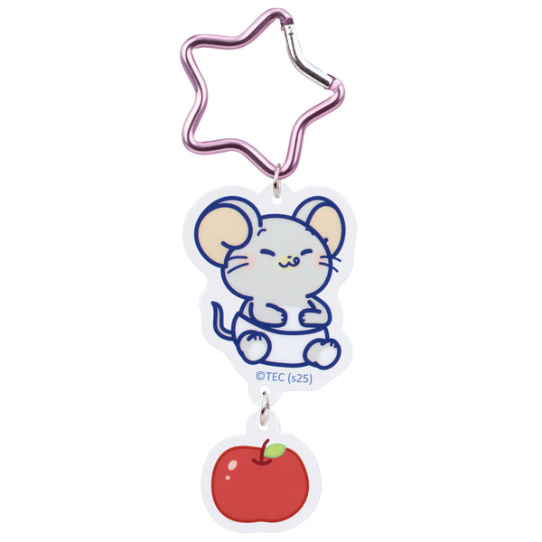 キーホルダーカラビナ付アクリルキーホルダートムとジェリー