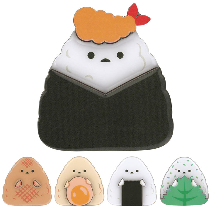 磁石ダイカット木製マグネットおにぎり