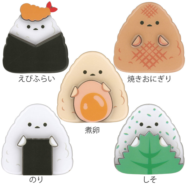 磁石ダイカット木製マグネットおにぎり