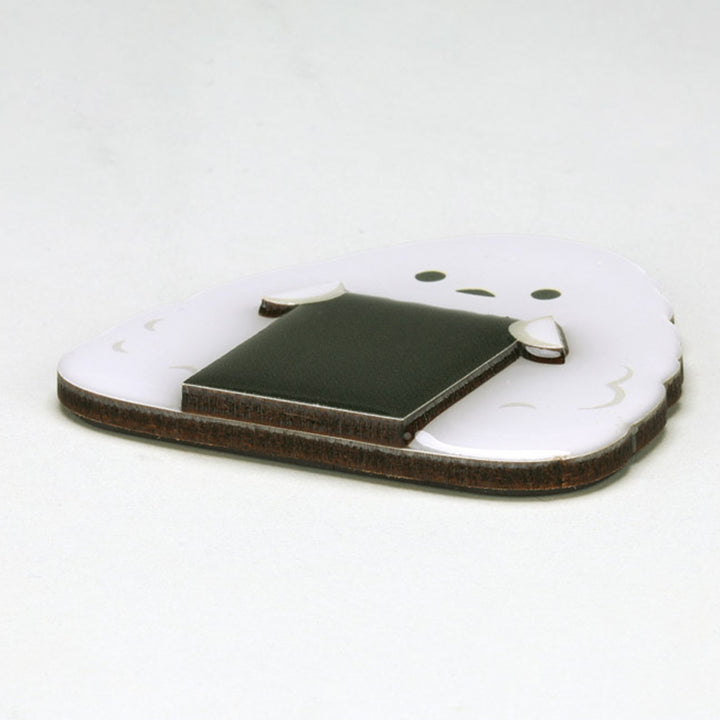 磁石ダイカット木製マグネットおにぎり