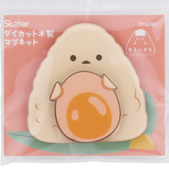 磁石ダイカット木製マグネットおにぎり