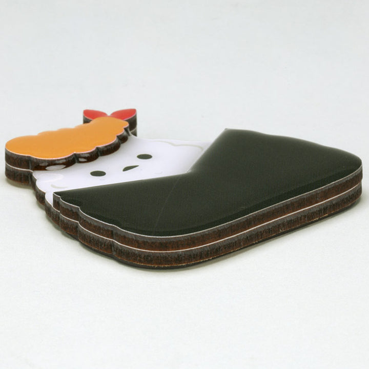 磁石ダイカット木製マグネットおにぎり