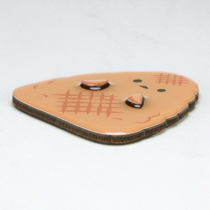 磁石ダイカット木製マグネットおにぎり