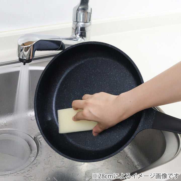 いため鍋28cmIH対応軽量ダイヤモンドマーブルコーティング深型フライパン