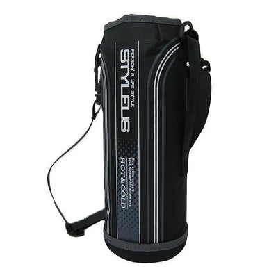 水筒 カバー ボトルケース ポーチ スタイラス専用 スポーツマグ 1.5リットル専用 ブラック