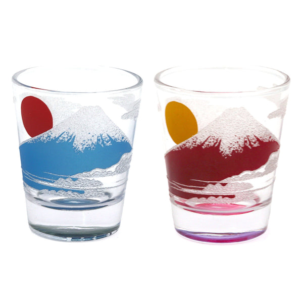ショットグラス65mlきらめく日本のショットグラス2個入