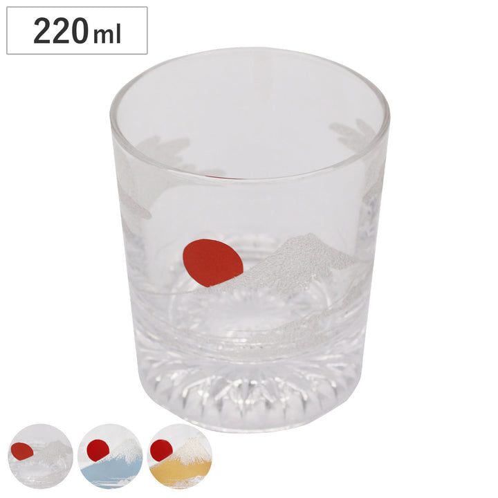 ロックグラス220mlきらめく日本のロックグラス