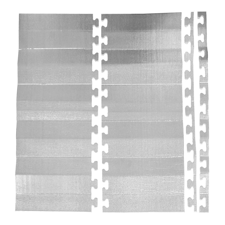 保温シートアルミマット防ダニほかほかDX1.5畳折り畳みタイプジョイント式