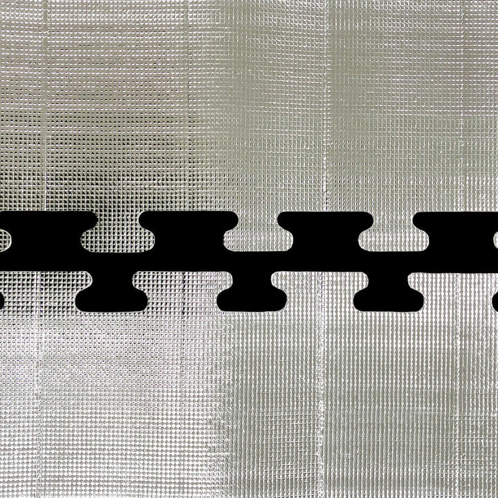 保温シートアルミマット防ダニほかほかDX1.5畳折り畳みタイプジョイント式