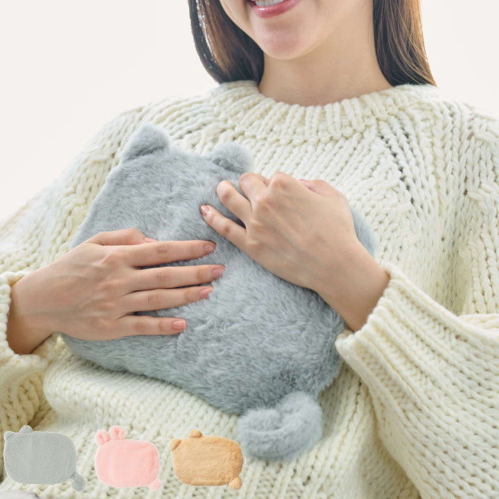 湯たんぽレンジですぐにホッカホカジェル湯たんぽhoccaアニマル