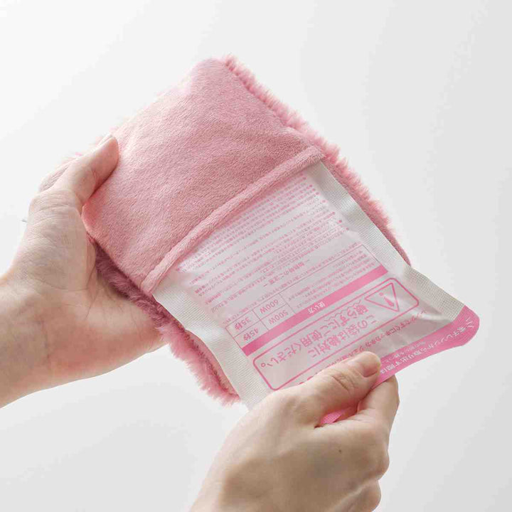 ハンドウォーマーレンジですぐにホッカホカジェル湯たんぽhocca