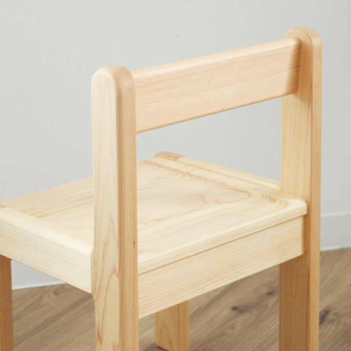 学習椅子L身長110cm向けTODDLER木製ひのき日本製