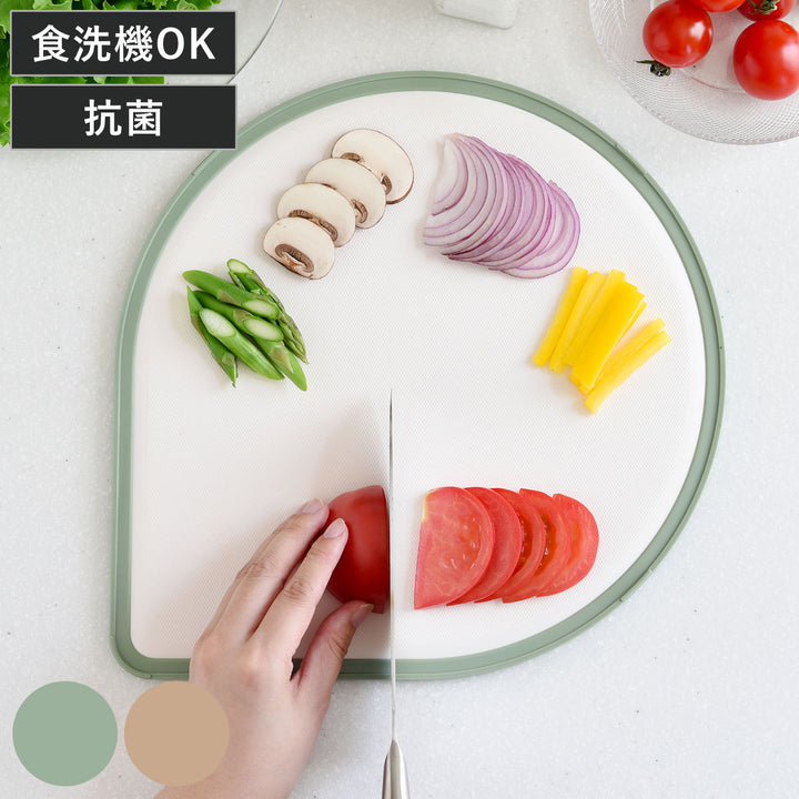 まな板刃あたりのよいしずく型まな板食洗機対応日本製