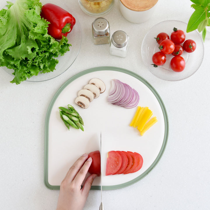 まな板刃あたりのよいしずく型まな板食洗機対応日本製