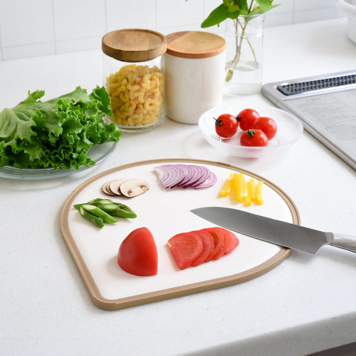 まな板刃あたりのよいしずく型まな板食洗機対応日本製