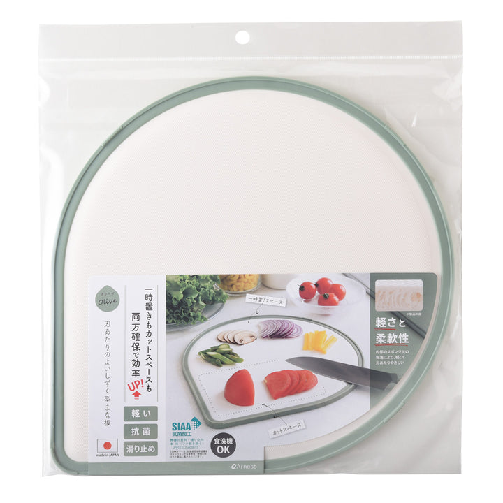 まな板刃あたりのよいしずく型まな板食洗機対応日本製