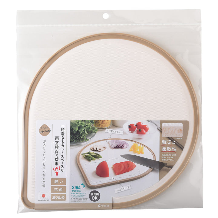 まな板刃あたりのよいしずく型まな板食洗機対応日本製