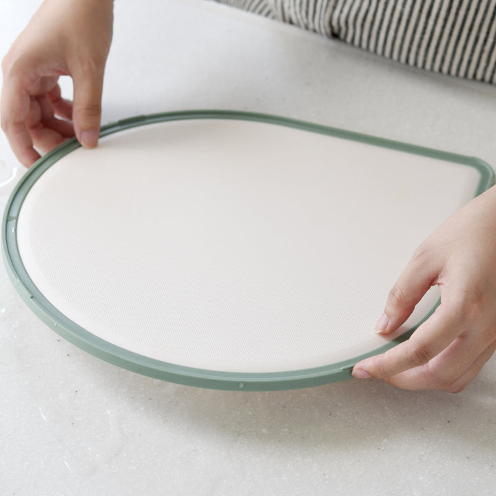 まな板刃あたりのよいしずく型まな板食洗機対応日本製