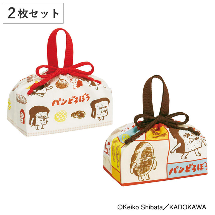 ランチ巾着2枚セットパンどろぼう