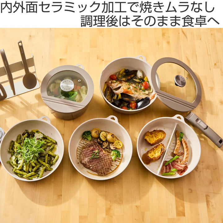 フライパン24cmIH対応SONOMAセラミック加工取っ手が外れる