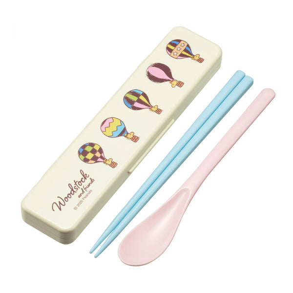 抗菌コンビセットウッドストックトラベル箸スプーン