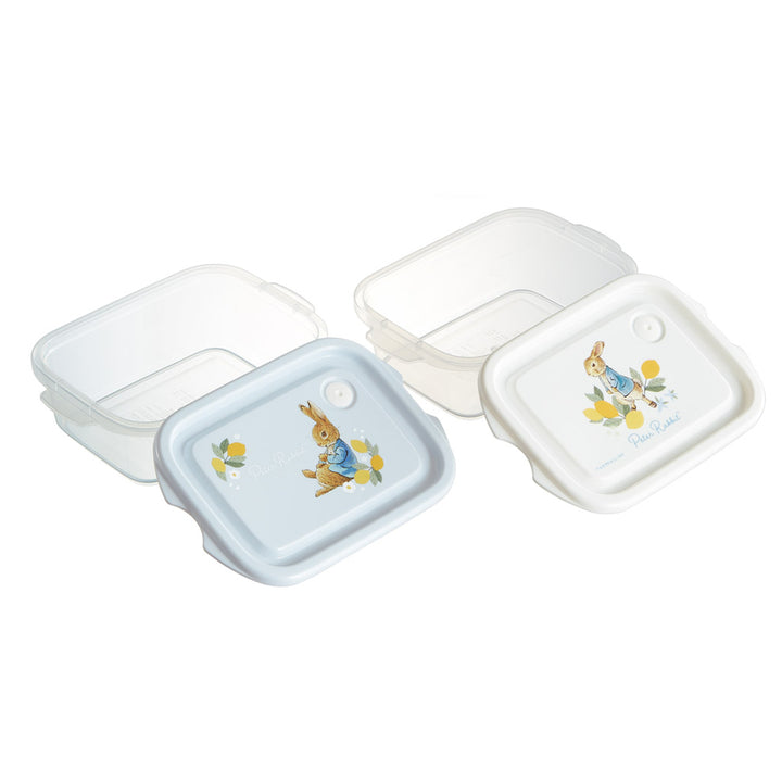 弁当箱500ml2個入抗菌シールボックスM2Pピーターラビットシトロン