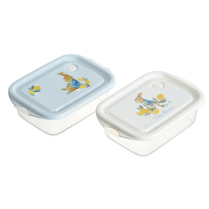 弁当箱500ml2個入抗菌シールボックスM2Pピーターラビットシトロン