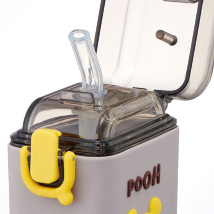 水筒450mlスクエアストローボトルMくまのプーさん