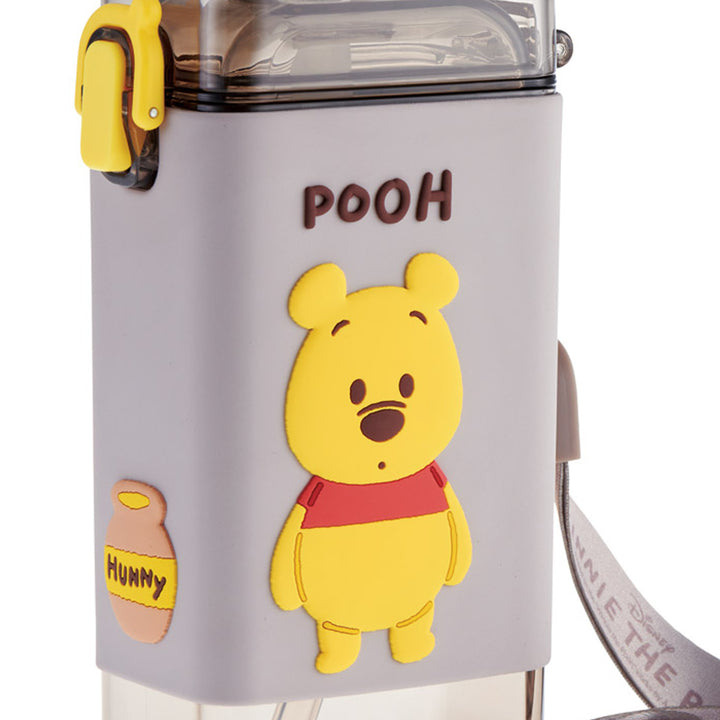 水筒450mlスクエアストローボトルMくまのプーさん