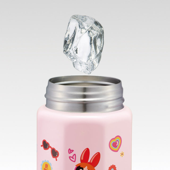 水筒350ml八角ステンレスボトルパワーパフガールズ